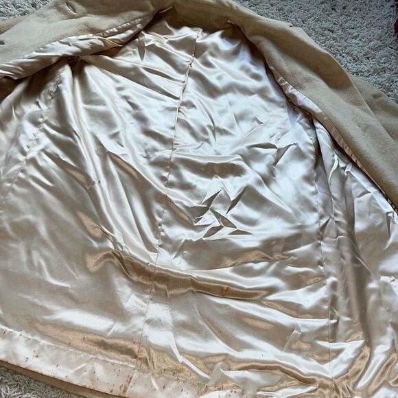 Gorgeous Vintage 70s 100% Cashmere Coat Union Made in USA  Large - Picture 12 of 16